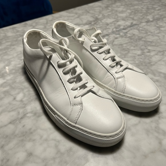Common projects size 41 white sneakers (worn twice) - Picture 3 of 3